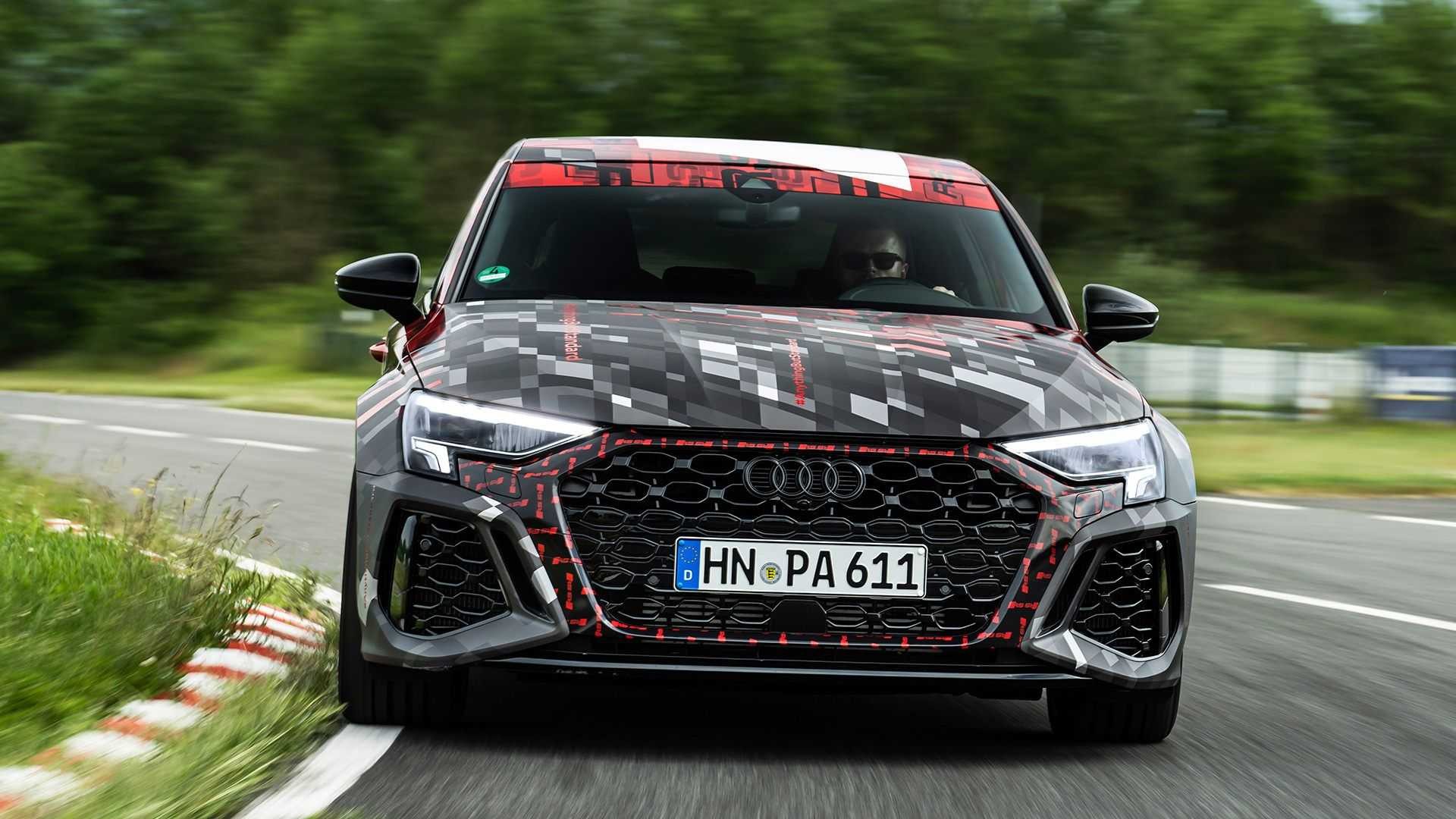 Audi RS3 2021: le immagini dell'anteprima dinamica