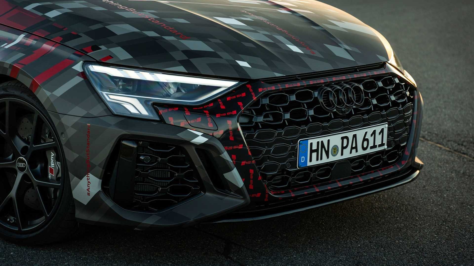 Audi RS3 2021: le immagini dell'anteprima dinamica