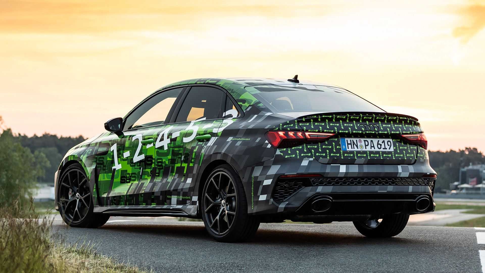 Audi RS3 2021: le immagini dell'anteprima dinamica