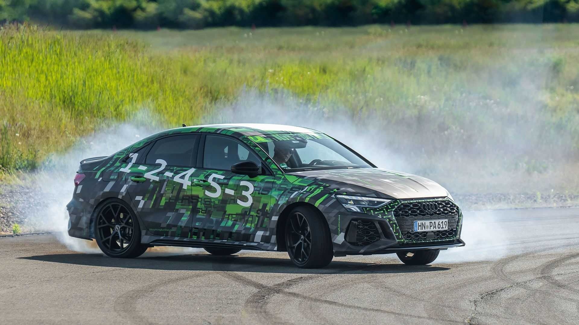 Audi RS3 2021: le immagini dell'anteprima dinamica