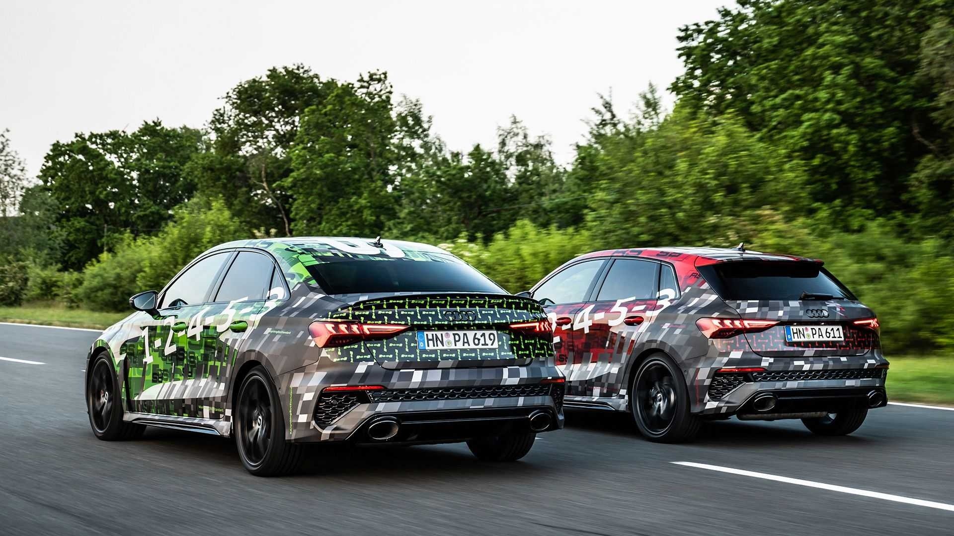 Audi RS3 2021: le immagini dell'anteprima dinamica