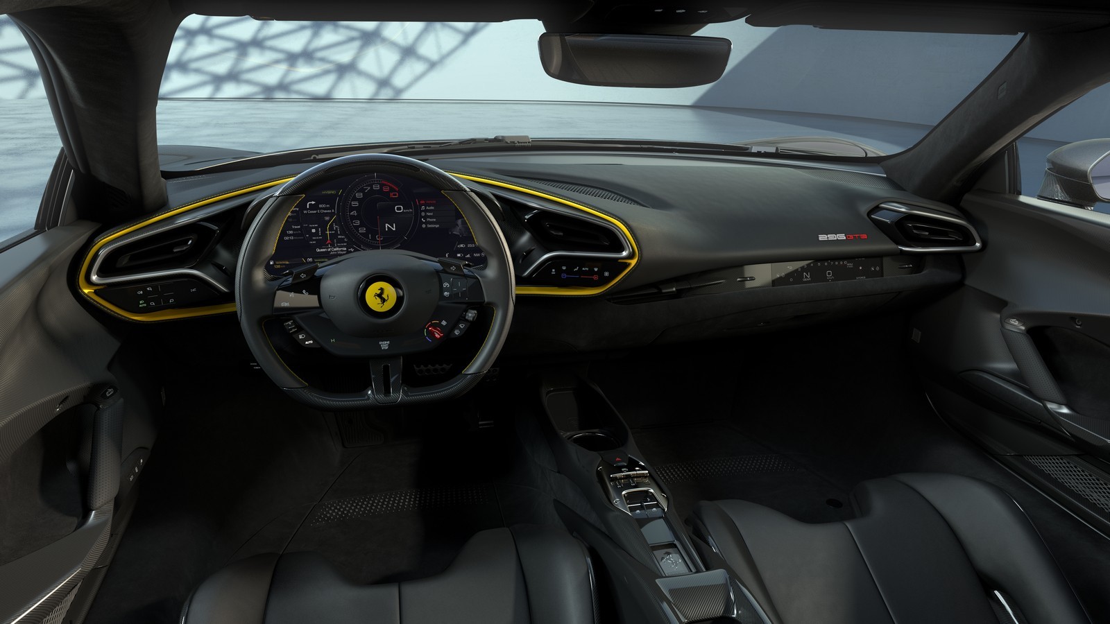 Ferrari 296 GTB: immagini ufficiali