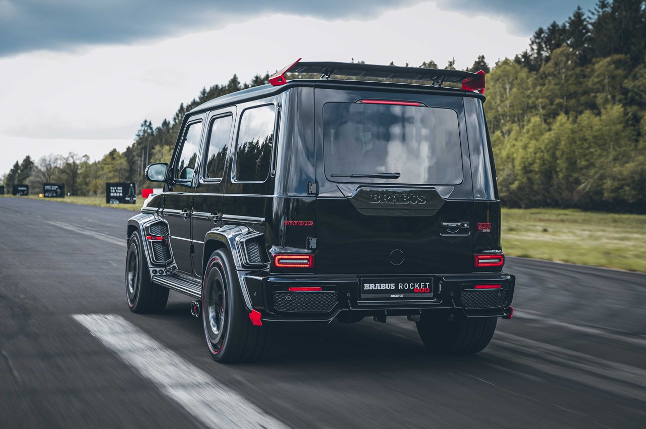 Mercedes Classe G Brabus Rocket 900: immagini ufficiali