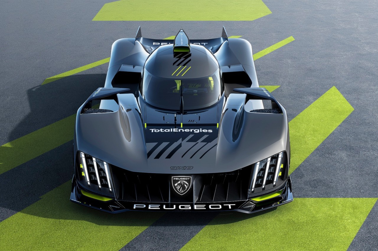 Peugeot 9X8 Hypercar: prime immagini ufficiali