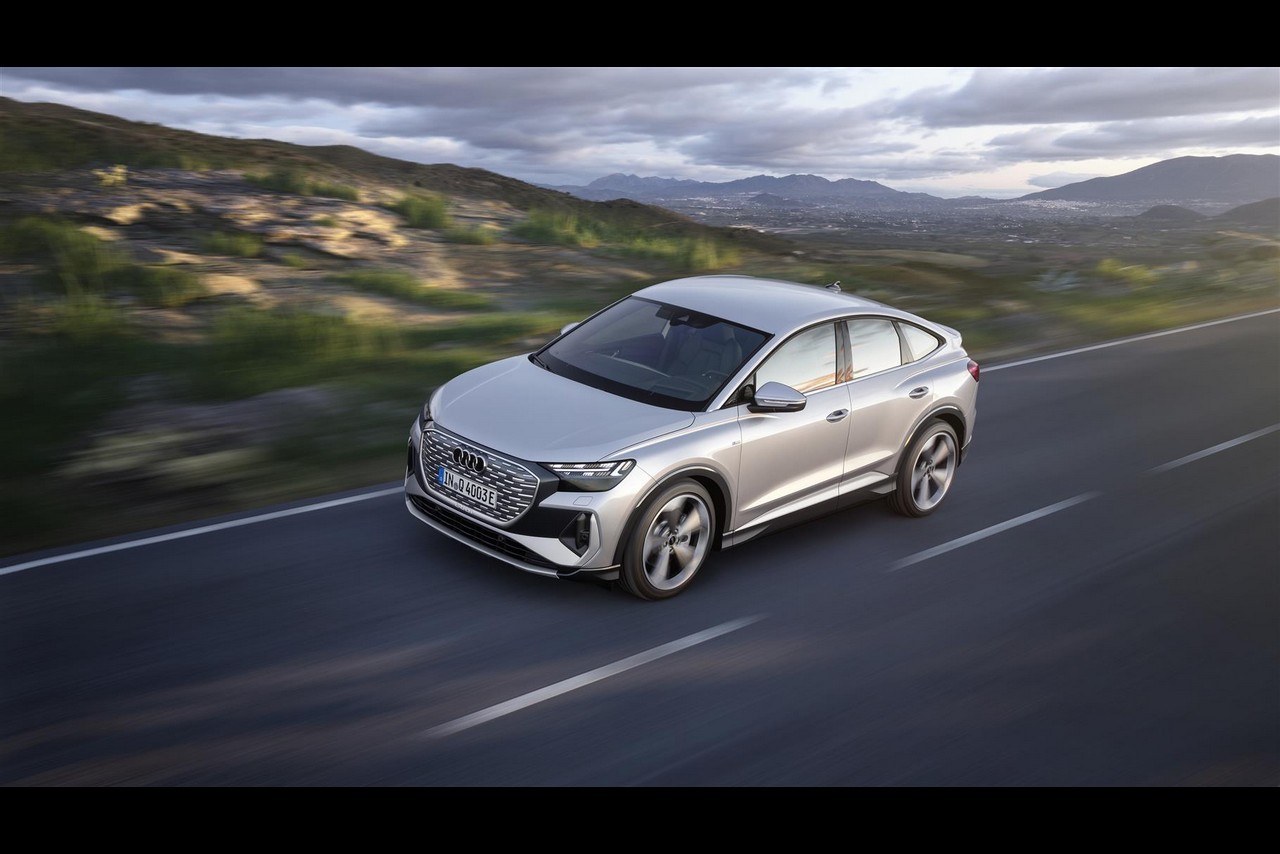 Audi Q4 Sportback e-tron 2021: nuove immagini ufficiali