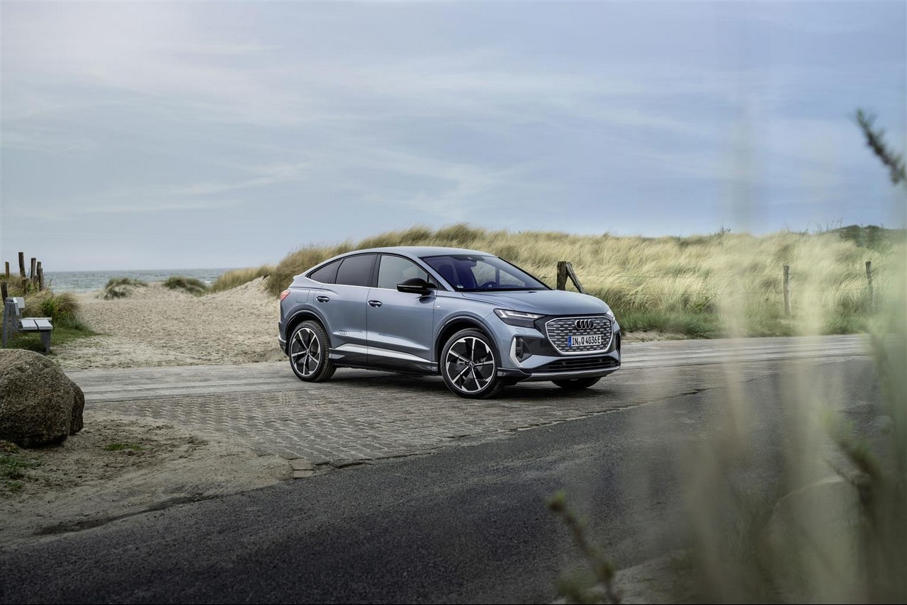 Audi Q4 Sportback e-tron 2021: nuove immagini ufficiali