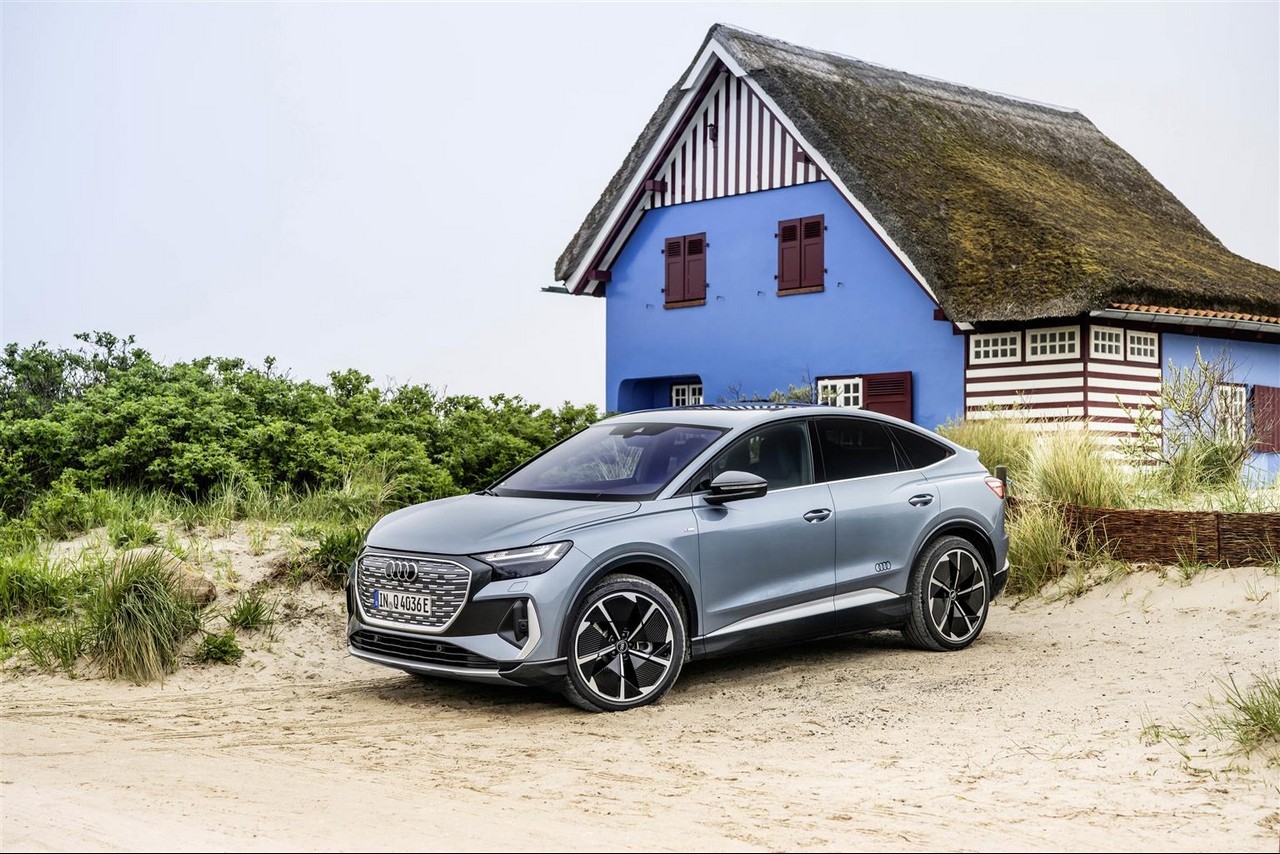 Audi Q4 Sportback e-tron 2021: nuove immagini ufficiali