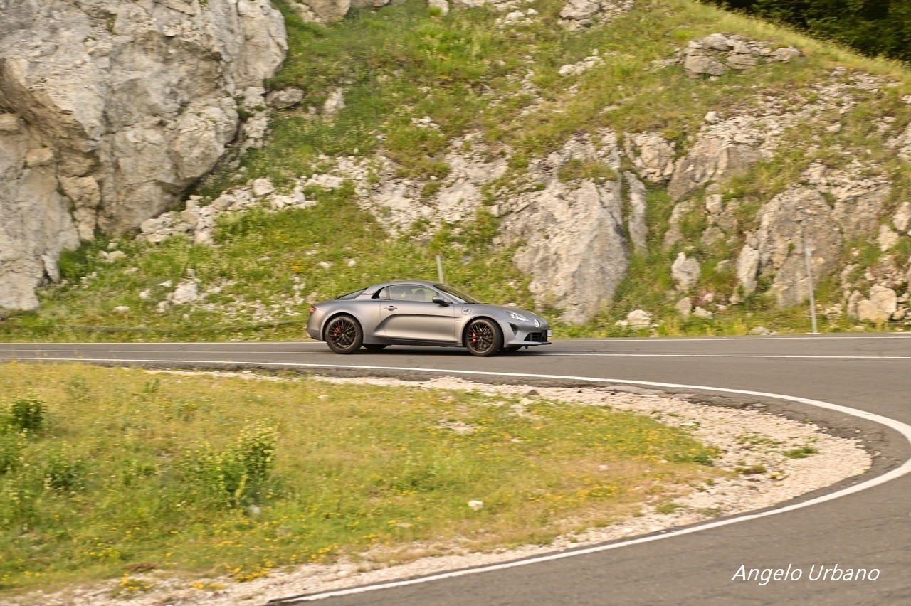 Alpine A110 S: la prova su strada