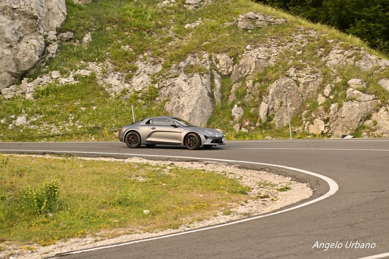 Alpine A110 S: la prova su strada