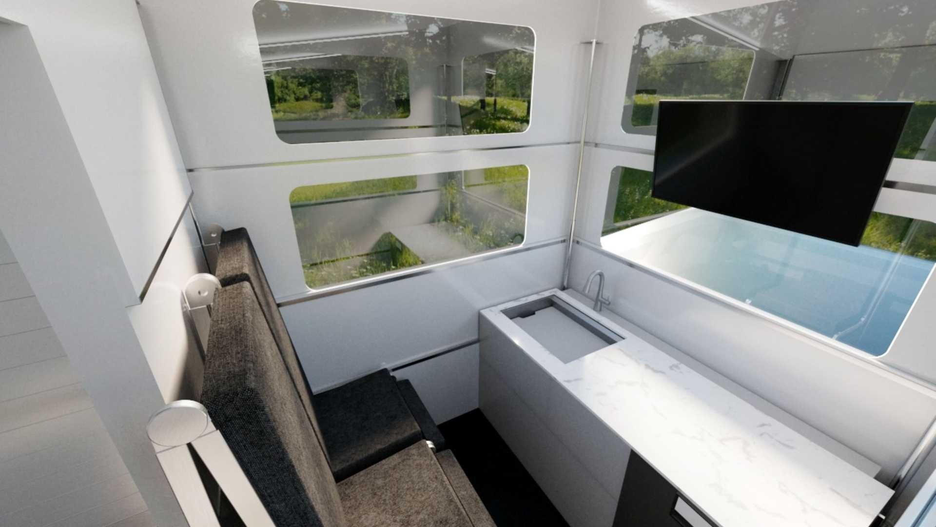 Tesla Cybertruck camper: le immagini ufficiali