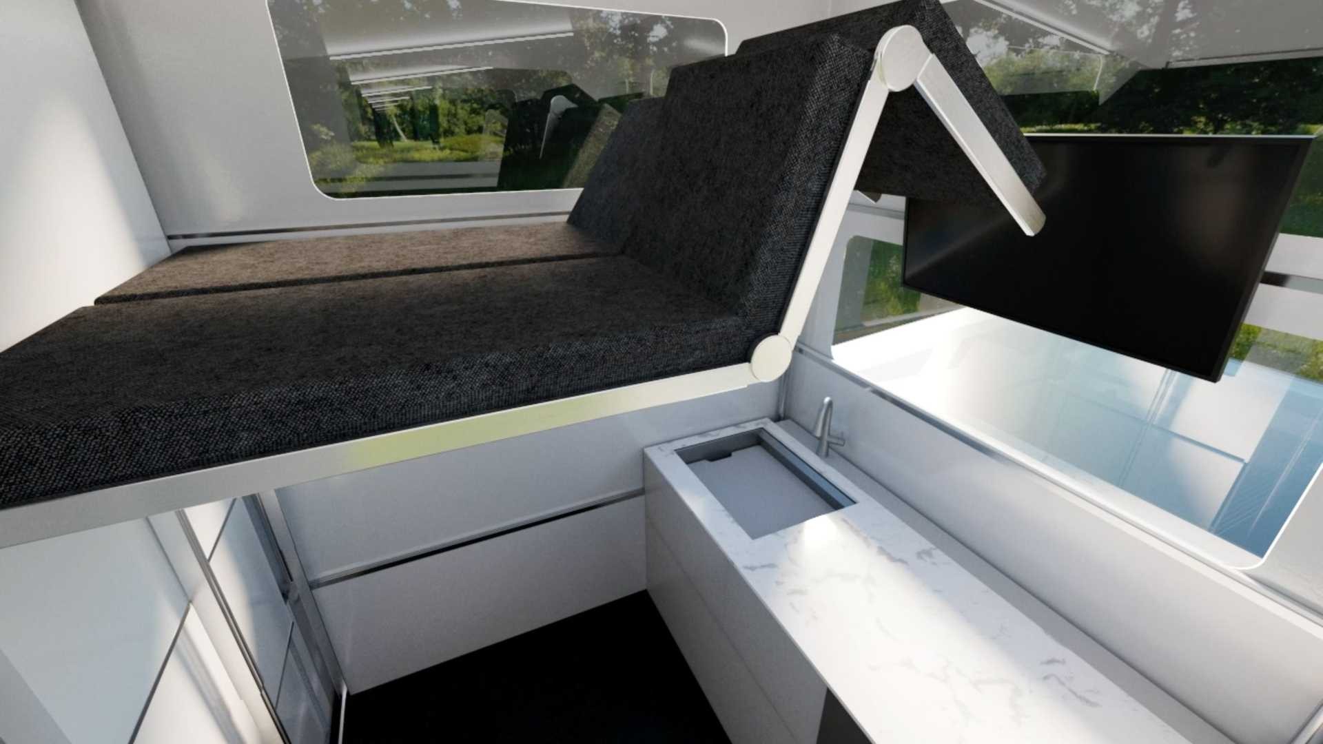 Tesla Cybertruck camper: le immagini ufficiali