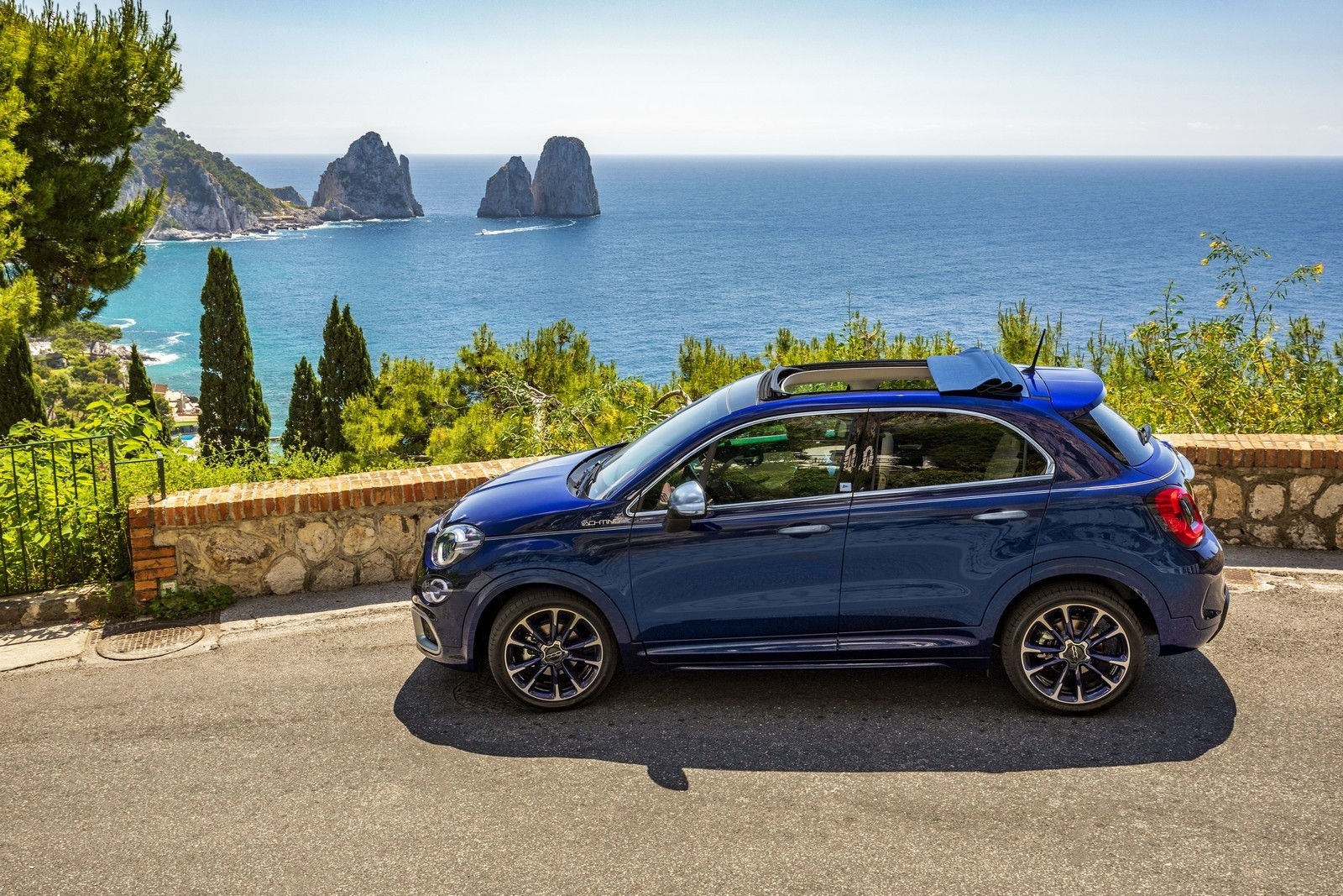 fiat 500x yachting