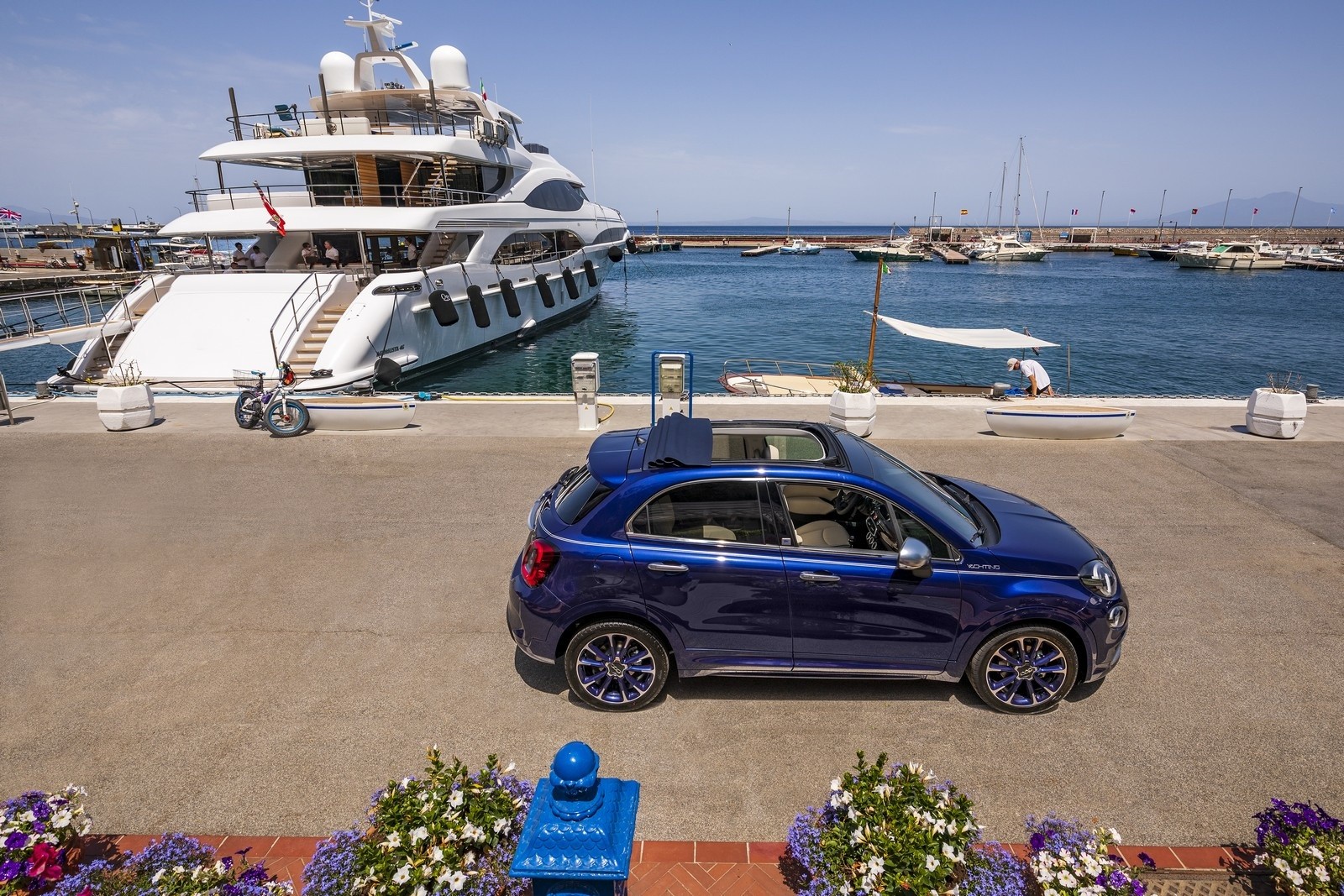 Nuova Fiat 500X Yachting: immagini ufficiali