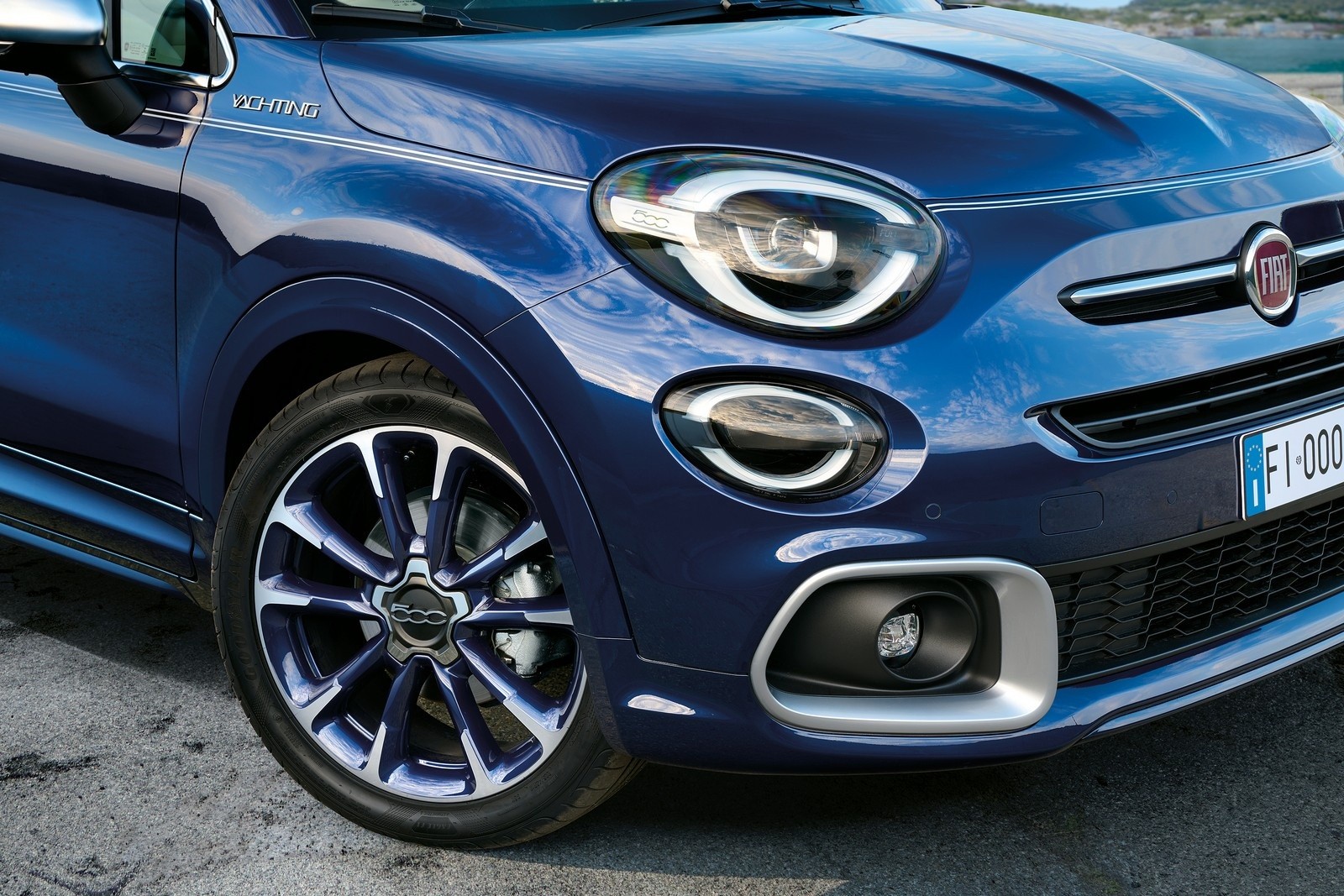 Nuova Fiat 500X Yachting: immagini ufficiali