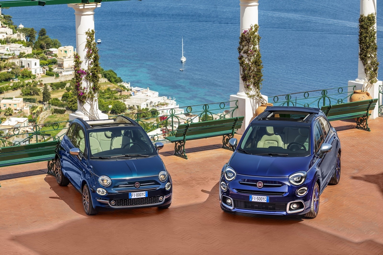 Nuova Fiat 500X Yachting: immagini ufficiali