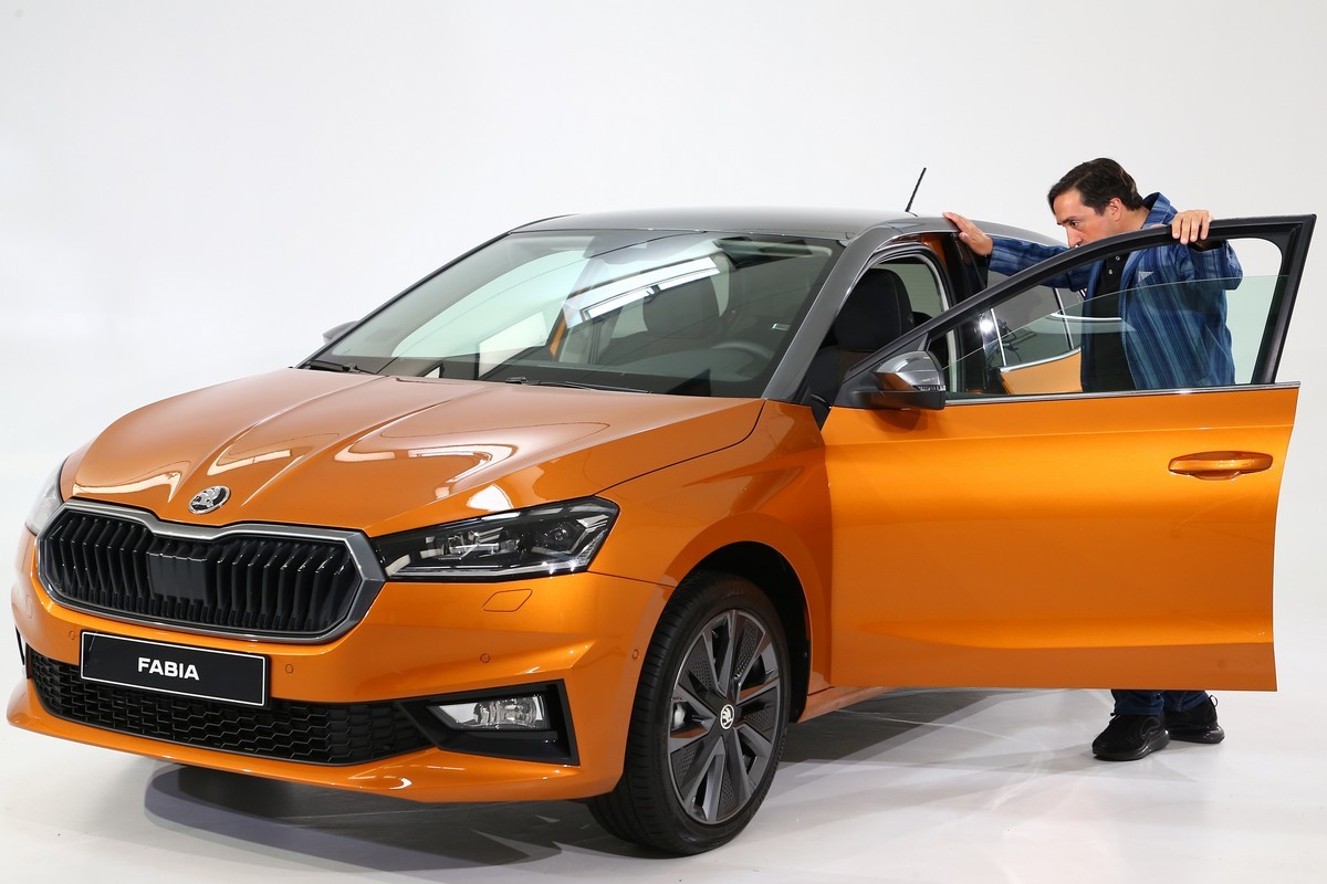 Nuova Skoda Fabia 2021: immagini dell'anteprima