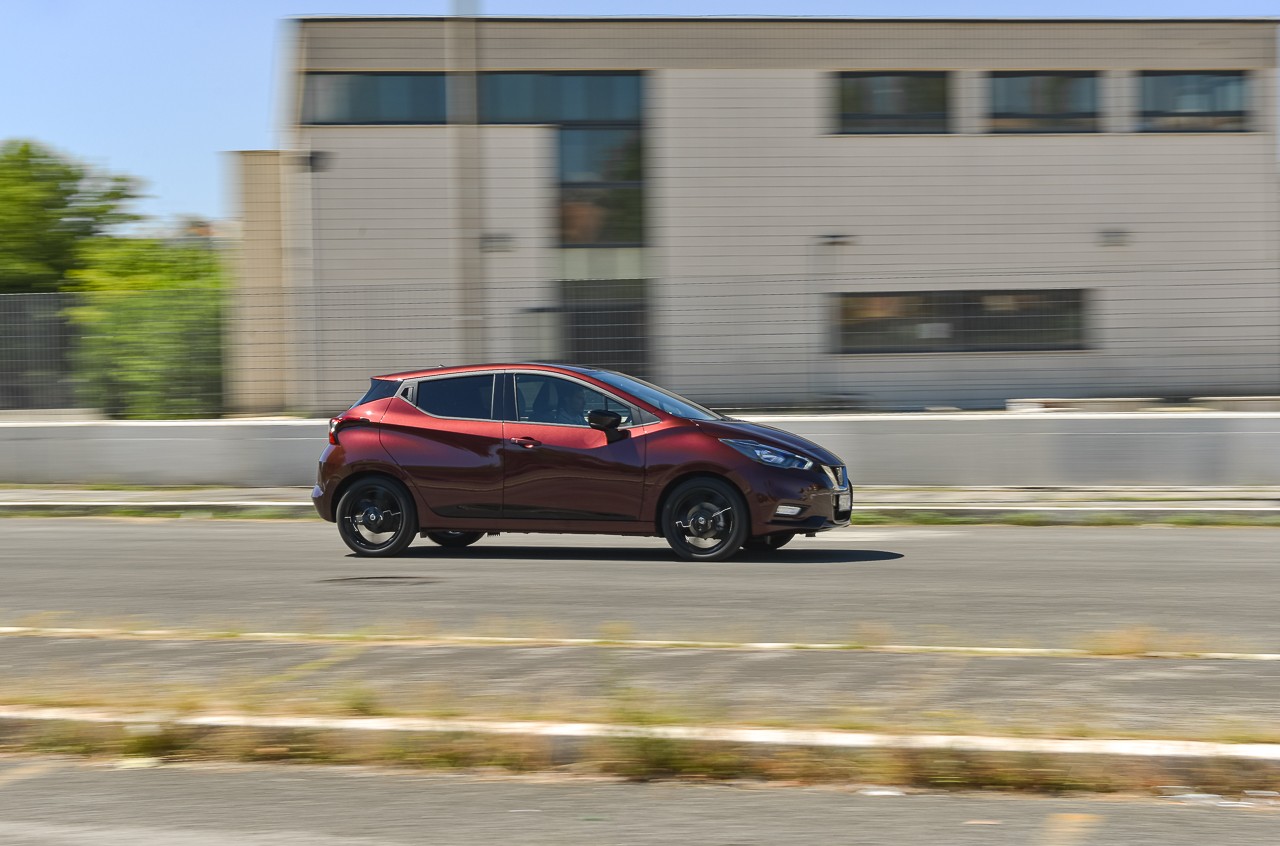 Nissan Micra: la prova su strada