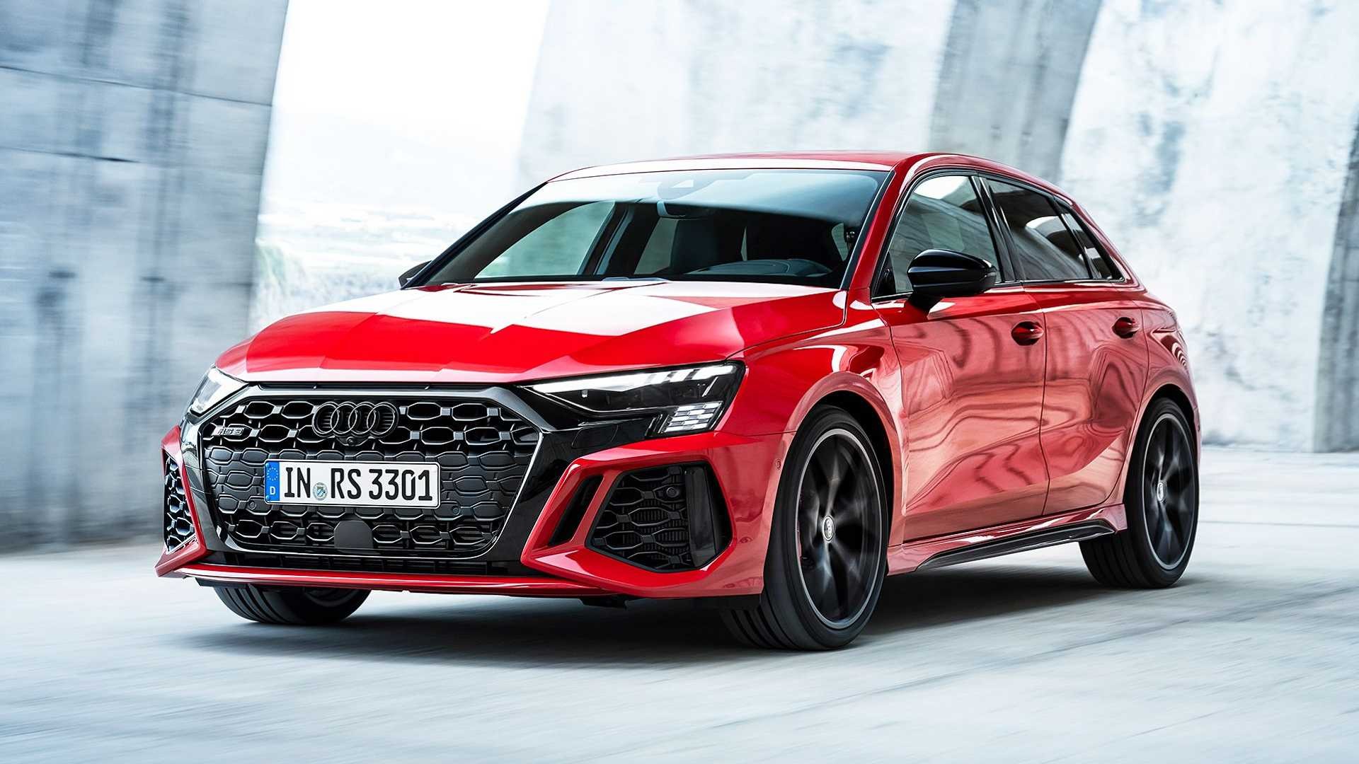 Nuova Audi RS 3 Sportback 2021: le immagini ufficiali