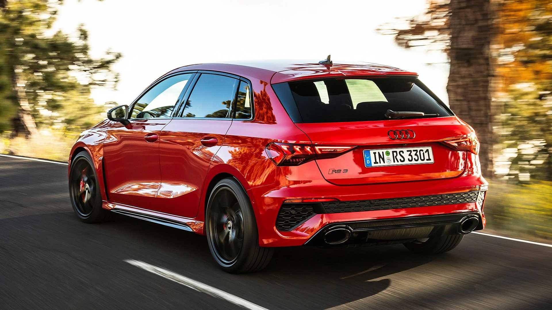 Nuova Audi RS 3 Sportback 2021: le immagini ufficiali