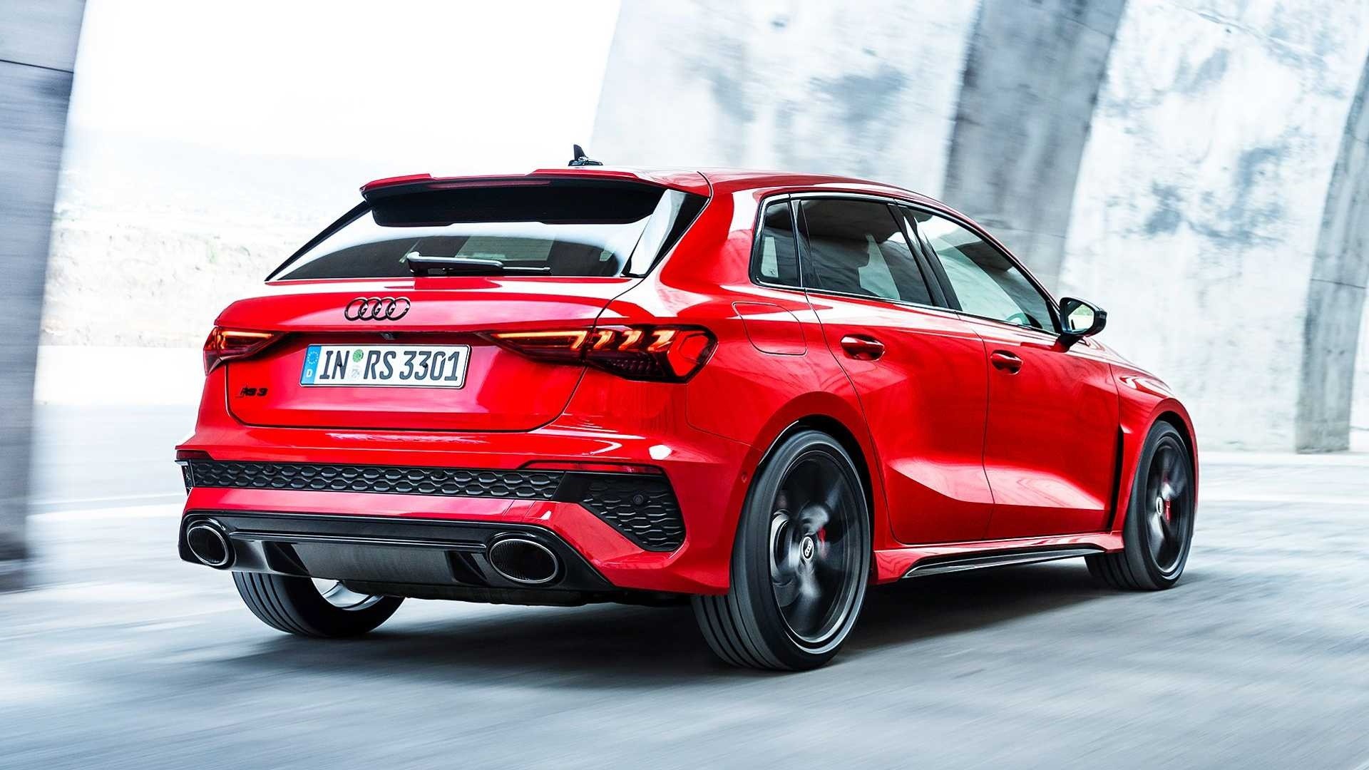 Nuova Audi RS 3 Sportback 2021: le immagini ufficiali