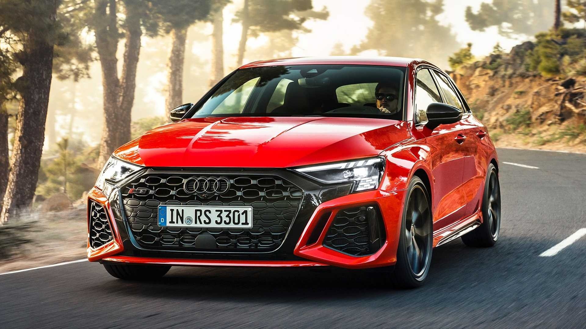 Nuova Audi RS 3 Sportback 2021: le immagini ufficiali