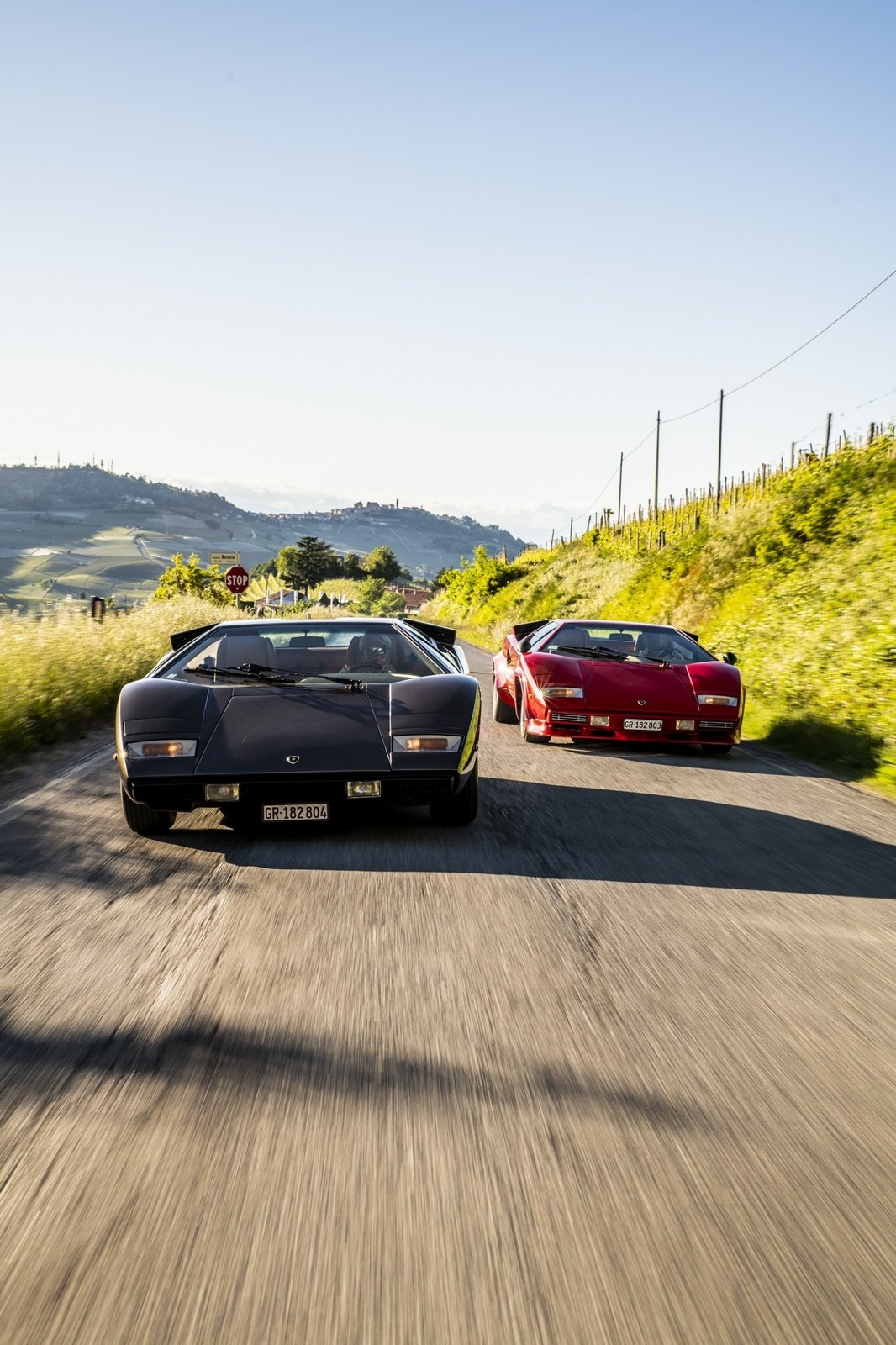 Lamborghini Countach: 50 anni nelle immagini