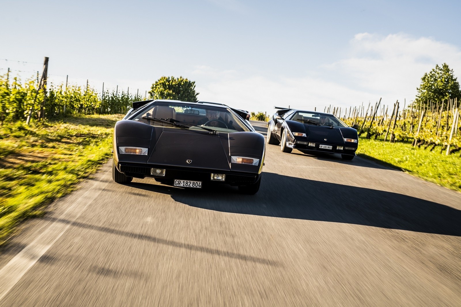 Lamborghini Countach: 50 anni nelle immagini