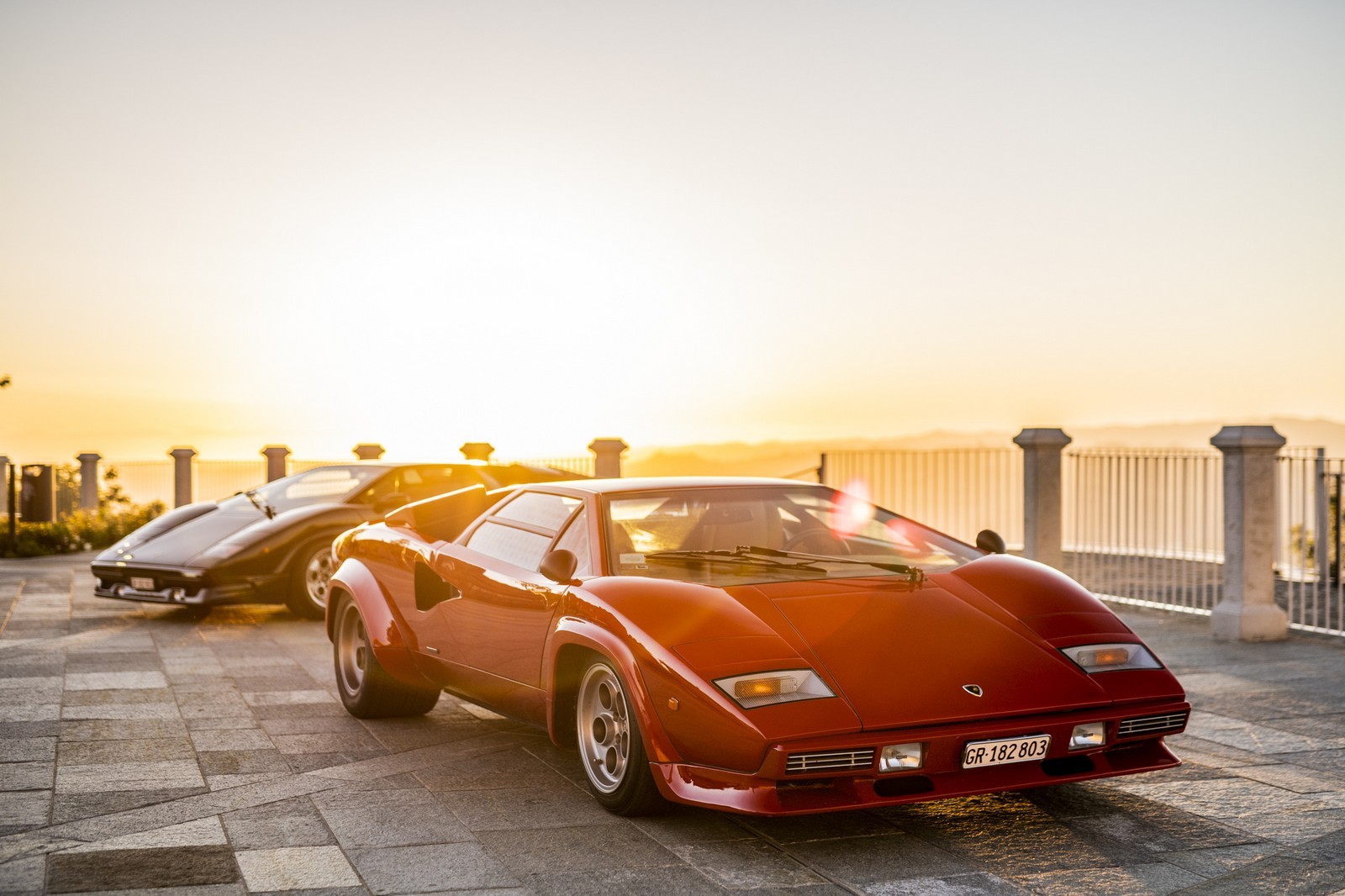 Lamborghini Countach: 50 anni nelle immagini