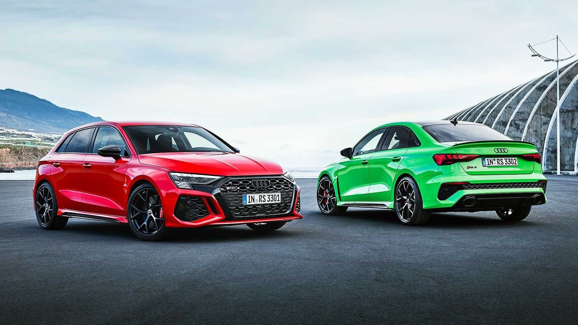 Nuova Audi RS 3 Sportback 2021: le immagini ufficiali