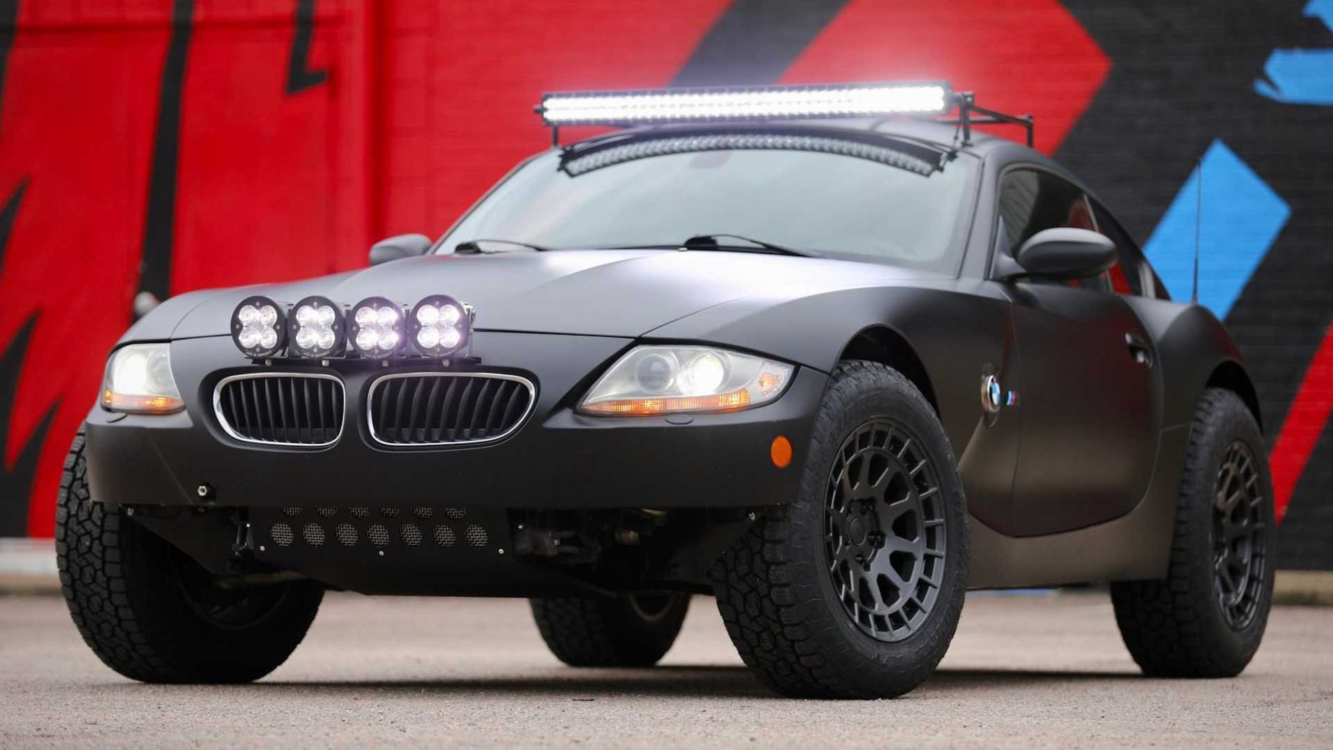 Bmw Z4 M Coupé off-road: le immagini