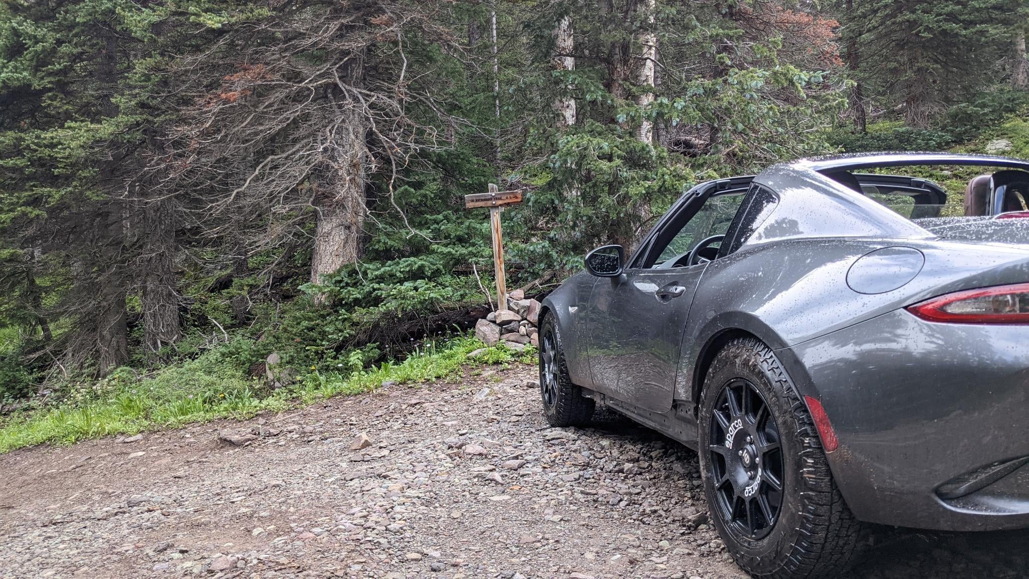 La Mazda MX-5 in versione off-road