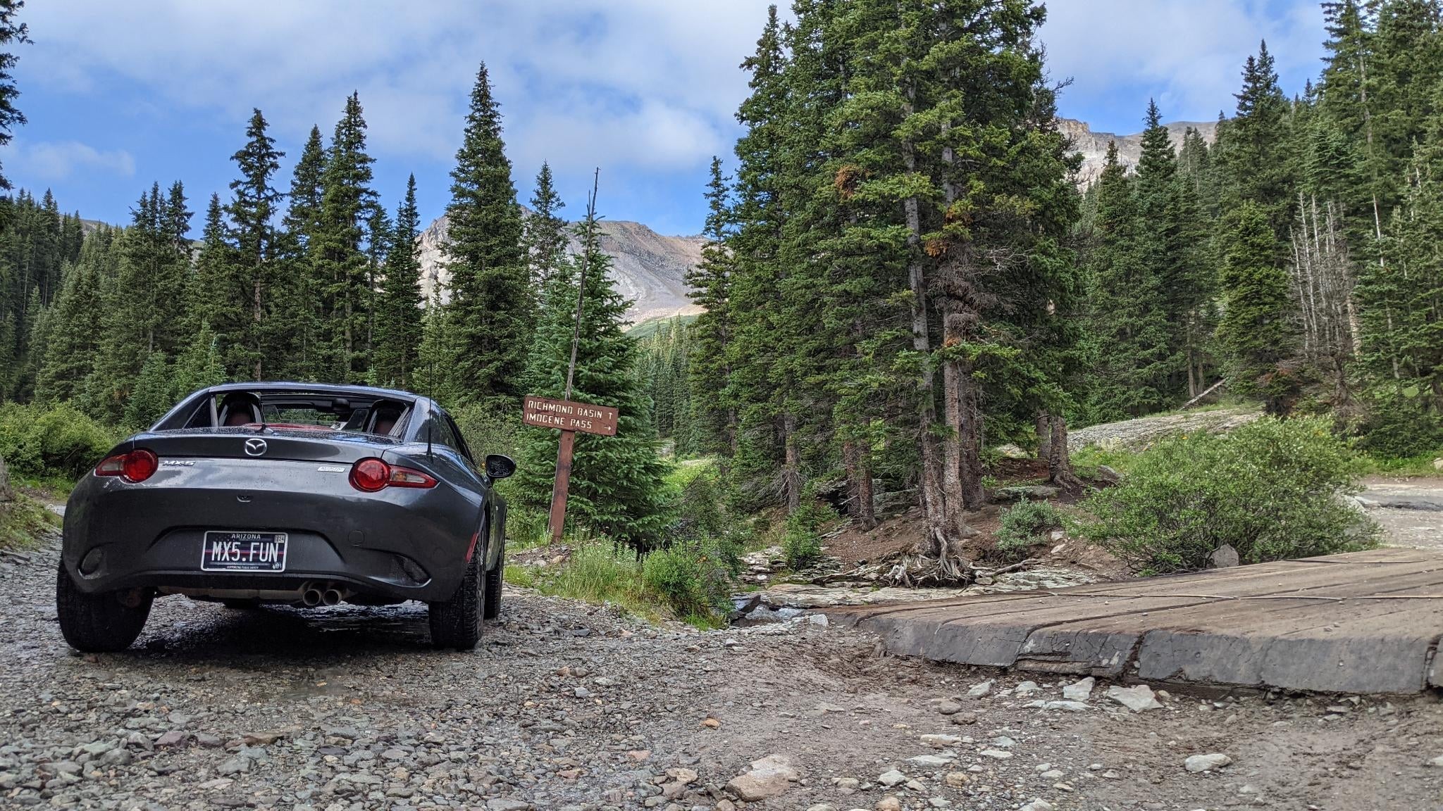 La Mazda MX-5 in versione off-road