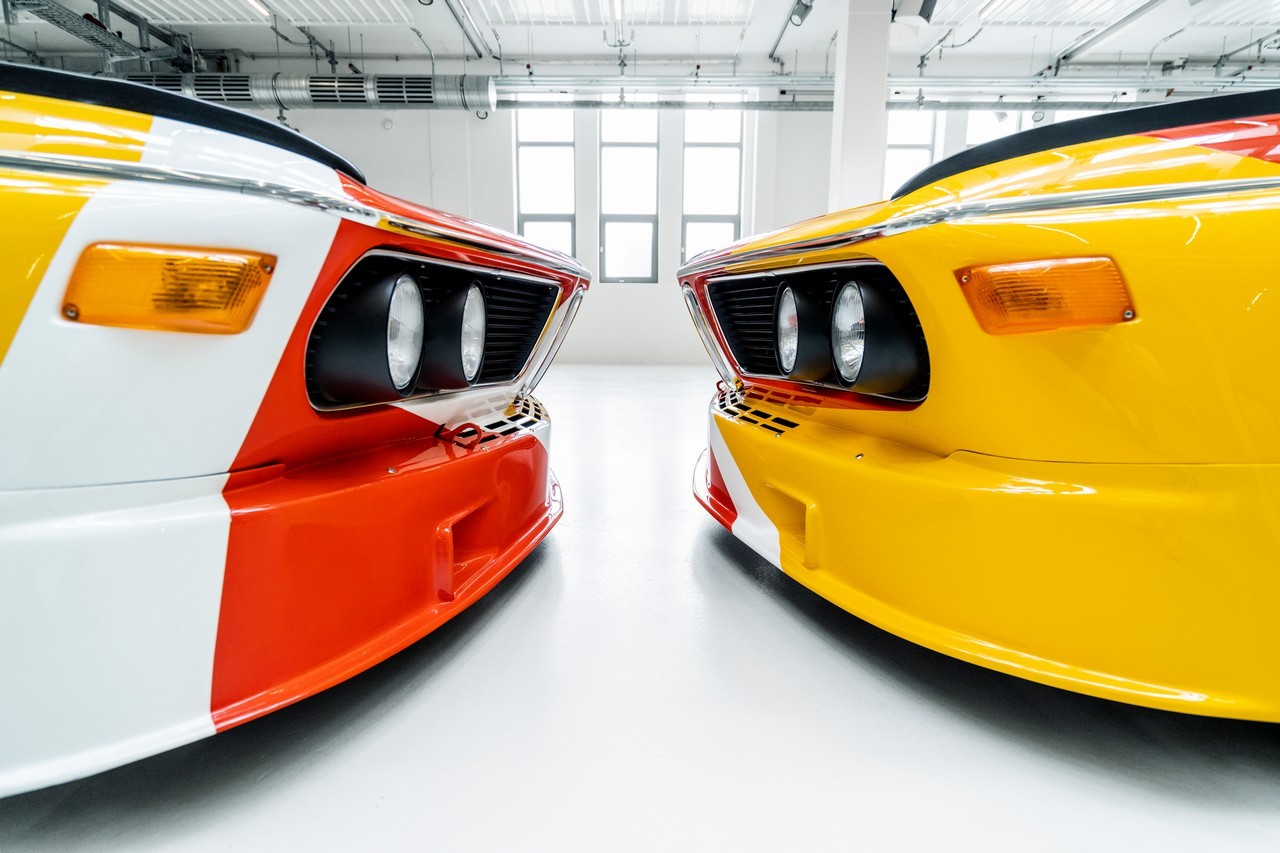 Bmw Art Car 3.0 Csl 1975 per Calder Foundation: immagini ufficiali