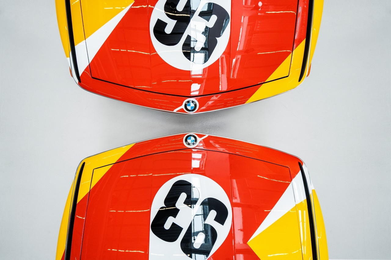 Bmw Art Car 3.0 Csl 1975 per Calder Foundation: immagini ufficiali