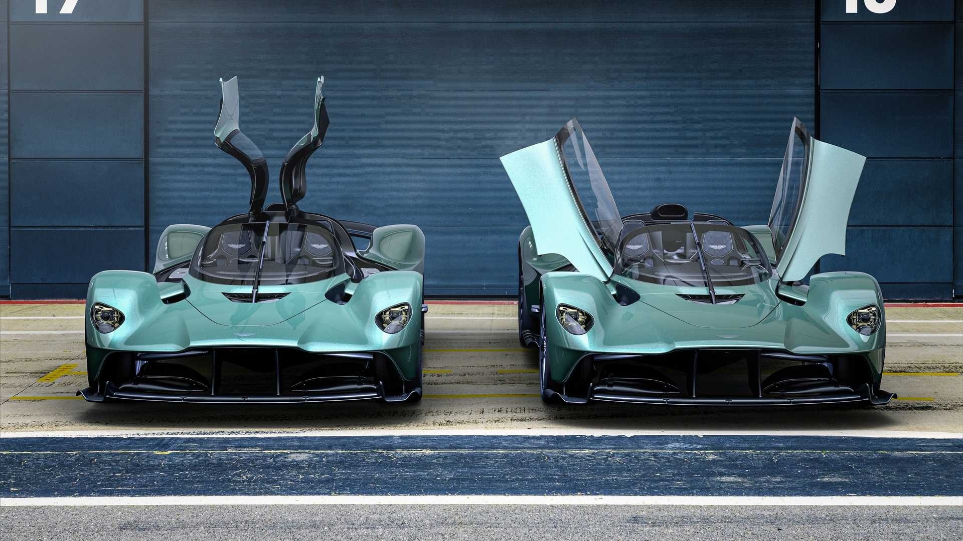 Aston Martin Valkyrie Spider: le immagini