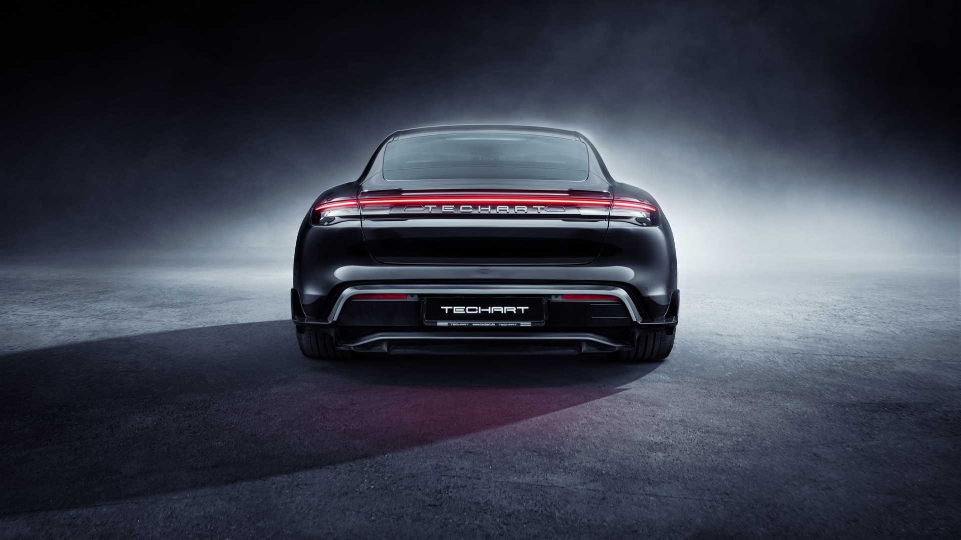 Porsche Taycan by Techart: le immagini ufficiali