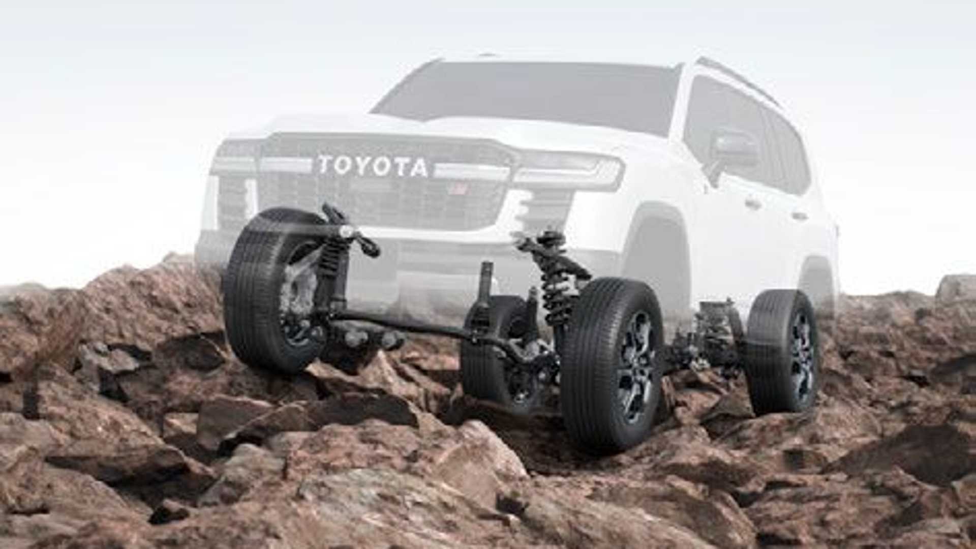 Toyota Land Cruiser GR Sport: le immagini ufficiali