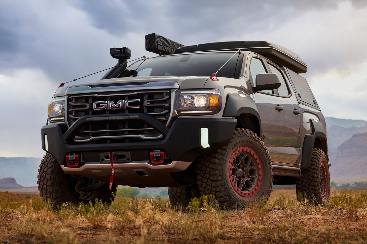 GMC Canyon AT4 OVRLANDX: immagini ufficiali