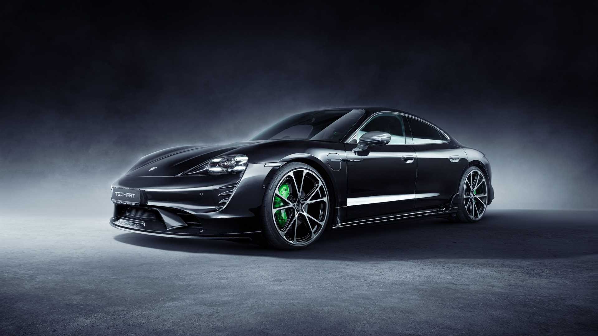 Porsche Taycan by Techart: le immagini ufficiali