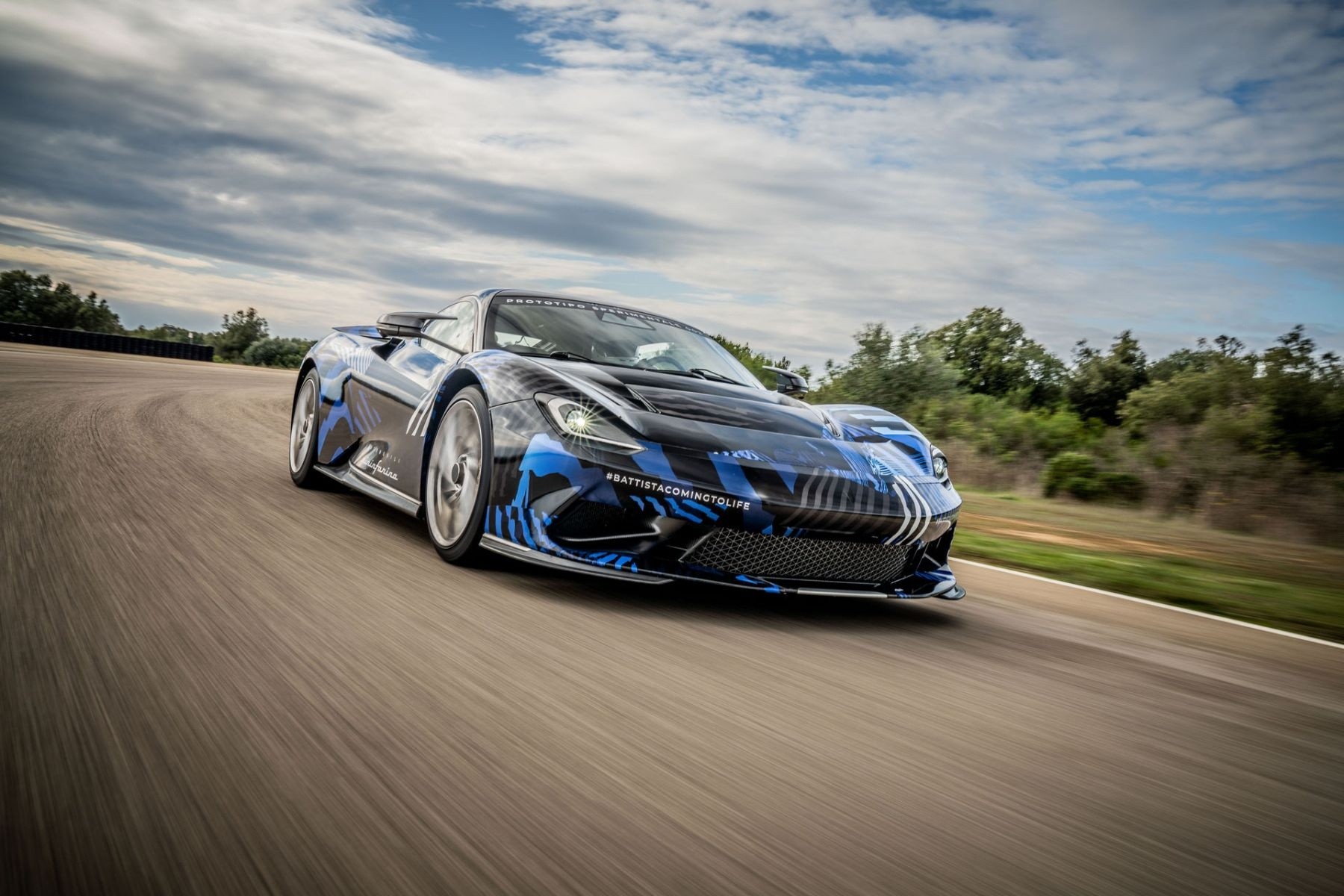 Pininfarina Battista: il debutto a Pebble Beach