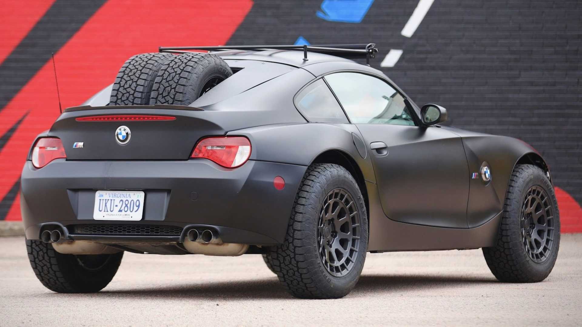 Bmw Z4 M Coupé off-road: le immagini