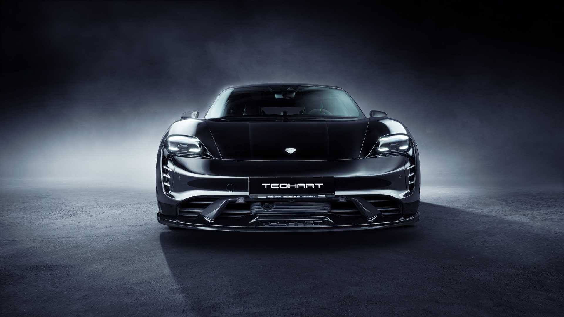 Porsche Taycan by Techart: le immagini ufficiali