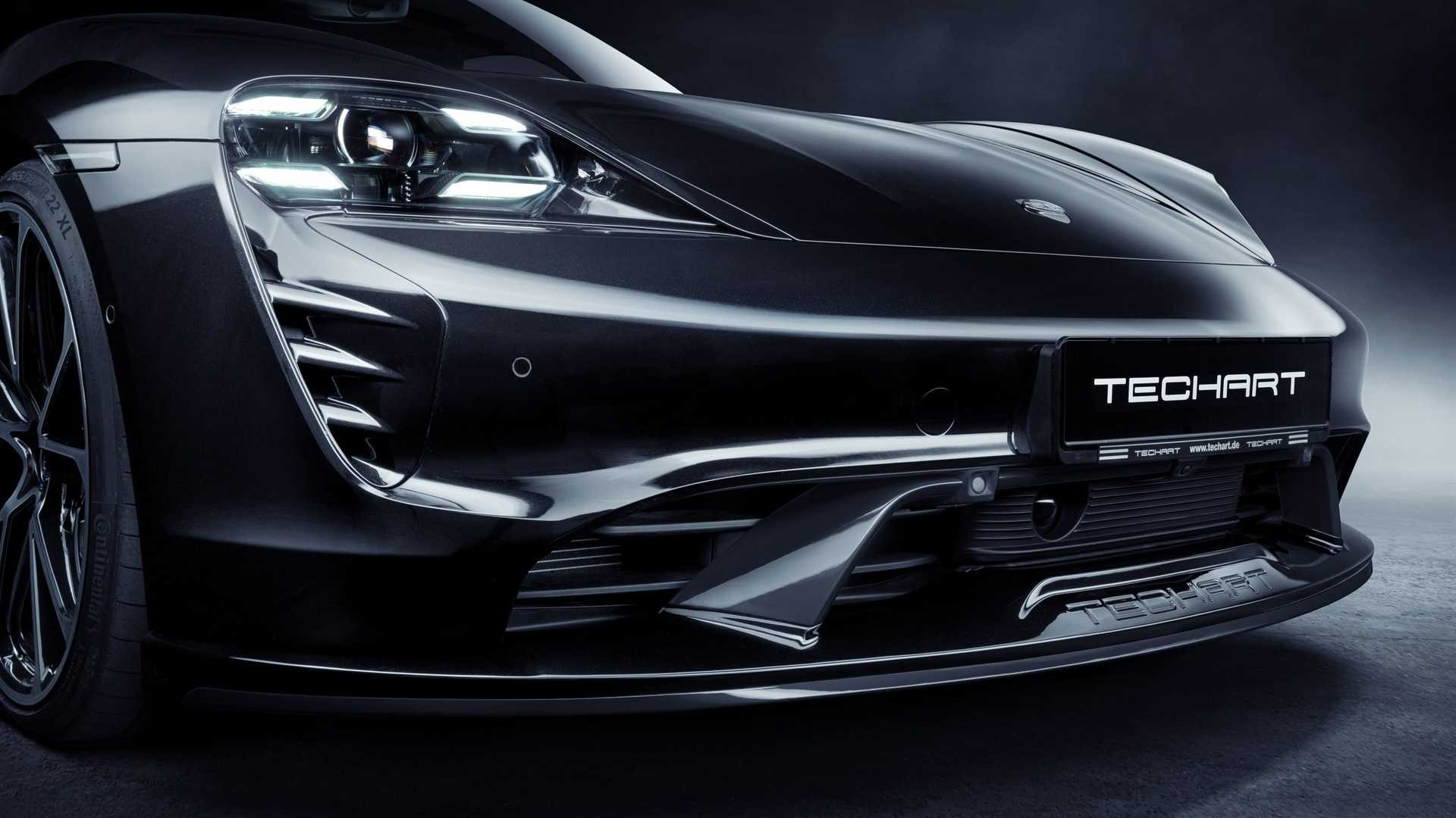 Porsche Taycan by Techart: le immagini ufficiali