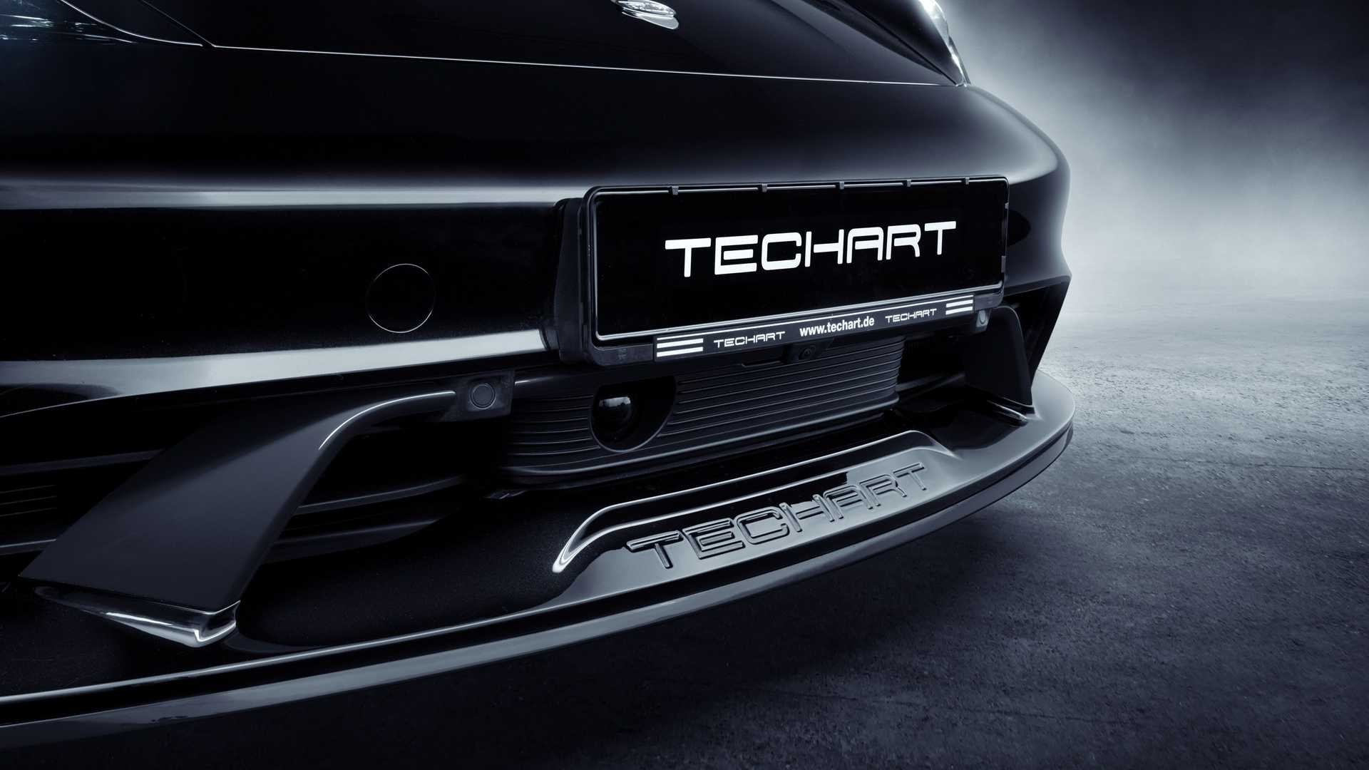 Porsche Taycan by Techart: le immagini ufficiali