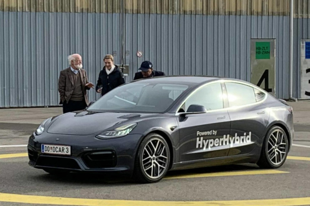 Tesla Model 3 HyperHybrid Mark II by Obrist