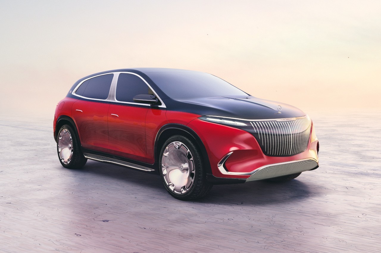 Mercedes-Maybach EQS Concept 2021: immagini ufficiali