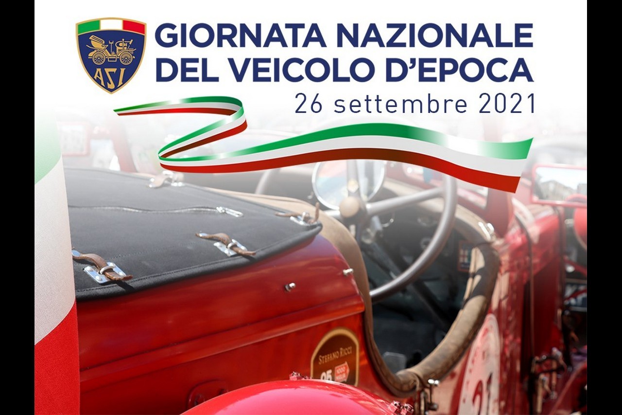 Giornata Nazionale del Veicolo d'Epoca 2021 a Torino e Premi ASI per il Motorismo Storico