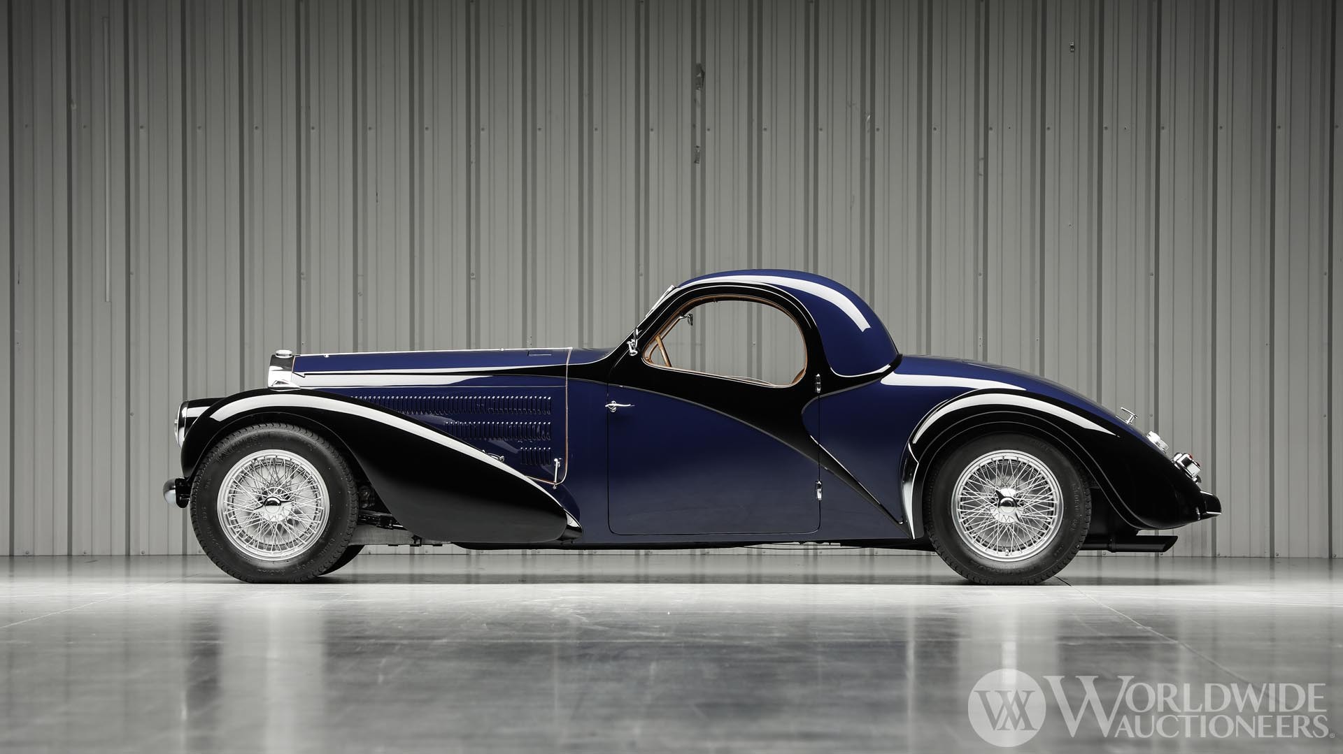 Bugatti Type 57C Atalante Coupe “Toit Ouvrant” in vendita: le immagini ufficiali