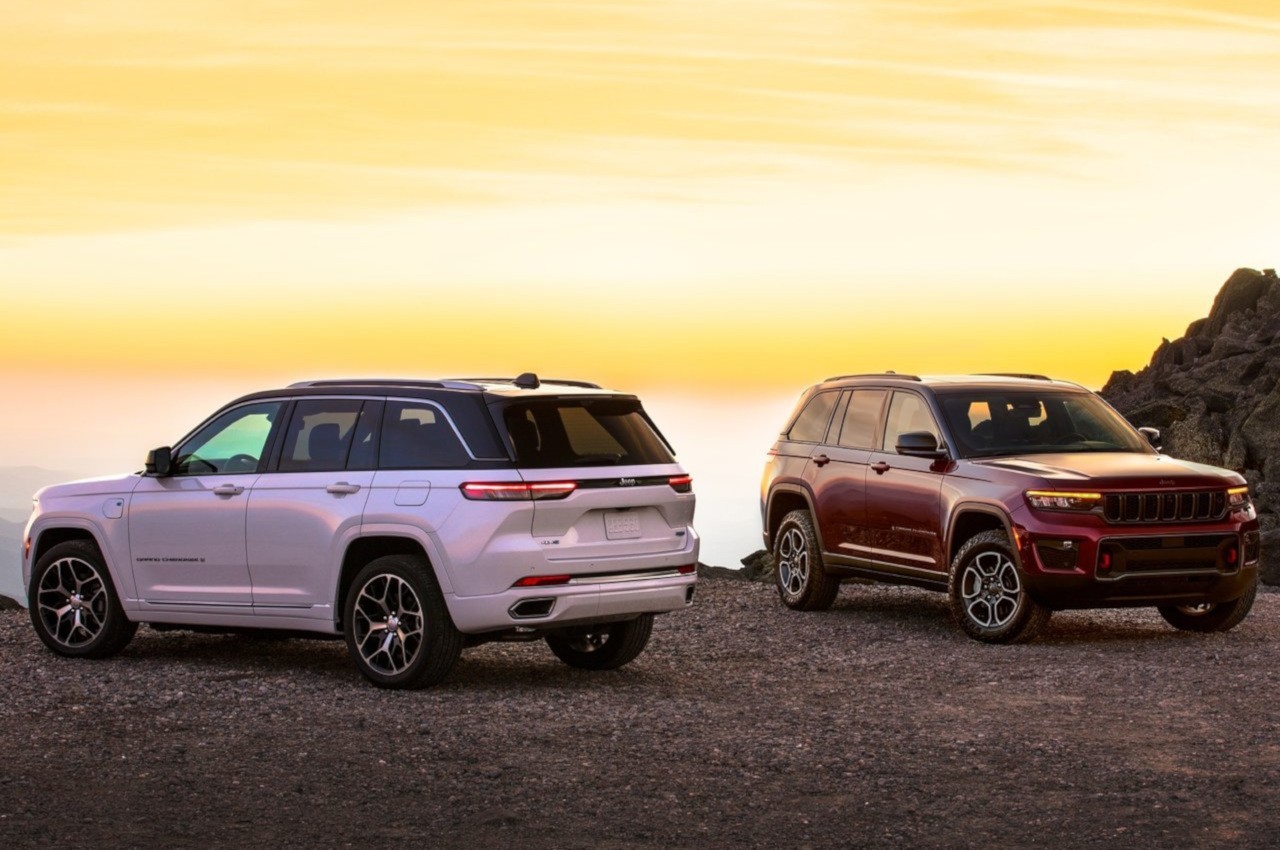 Jeep Grand Cherokee e Grand Cherokee 4xe 2022: immagini ufficiali