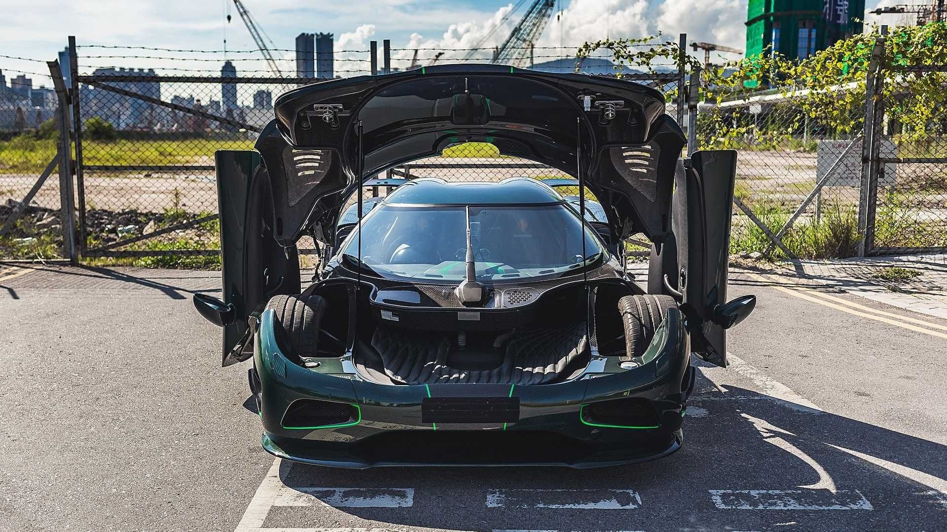 Koenigsegg Agera S: un esemplare verde all’asta